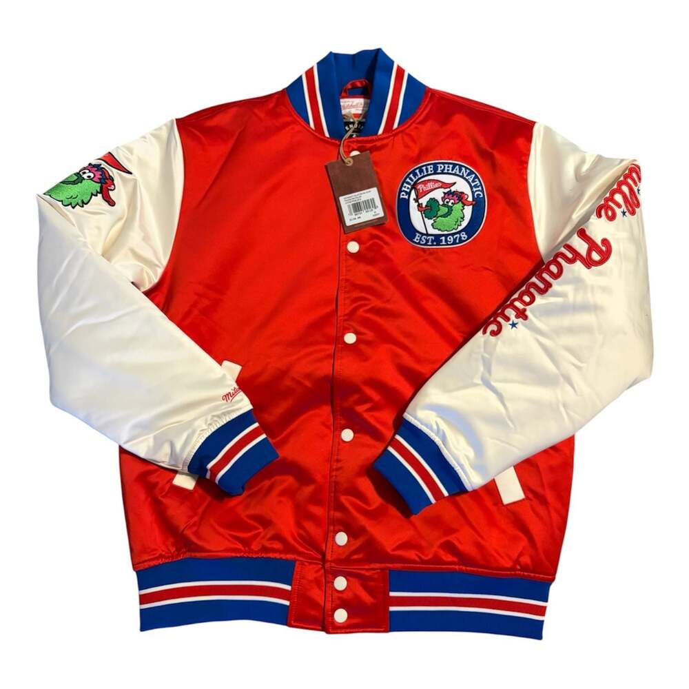 Mitchell & Ness Philadelphia Phillies Phillie Phanatic Mascot Collection Satin J